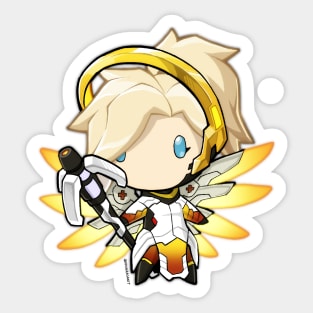 Lil Battle Angel Sticker